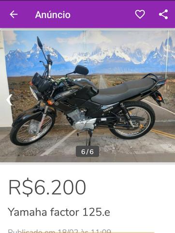 Linda moto ybr factor 2014 e - Foto 4