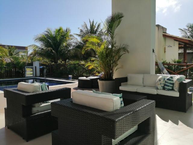 Casa de praia mobiliada para temporada pe na areia - Foto 12