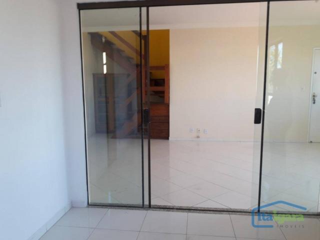 Cobertura com 4 dormitórios para alugar, 200 m²- pitangueiras - lauro de freitas/ba - Foto 9