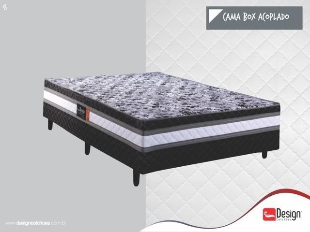Entrega Imediata / Gratis * Colchão Box Casal Acoplado Black R$379,00