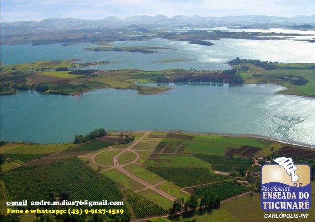 Lote 600m2 - Residencial Enseada do Tucunaré - Carlópolis-PR - Foto 2