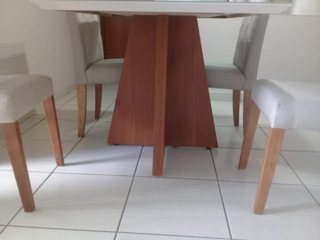 Mesa alvorada pintura Laka e madeira pronta entrega - Foto 3