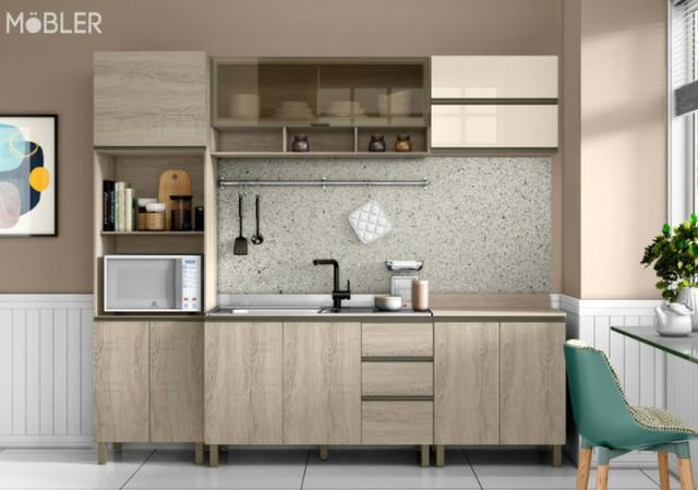 Cozinha Laura Completa 100% MDF Alto Padrão - Foto 2