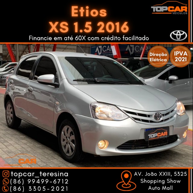 TOYOTA ETIOS XS 1.5 2016