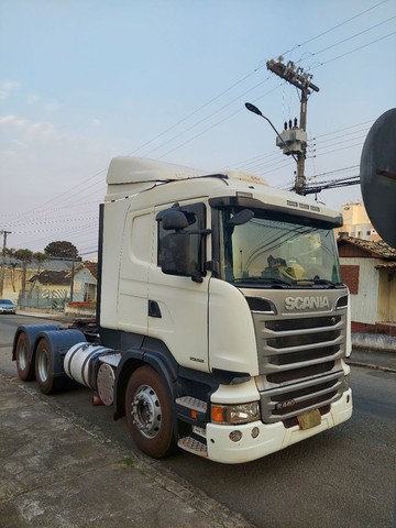 SCANIA R440 6X4 2014 RETARDER