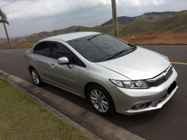 HONDA CÍVIC LXL 1.8 16V FLEX AUT 2013 PRATA