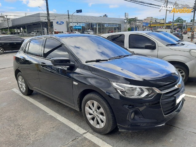 CHEVROLET ONIX 1.0 TURBO FLEX LT AUROMÁTICO 2020 PRETO!