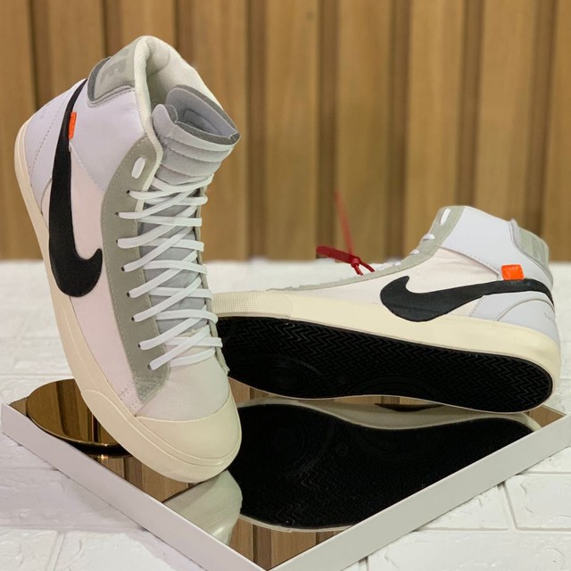 bota cano longo nike