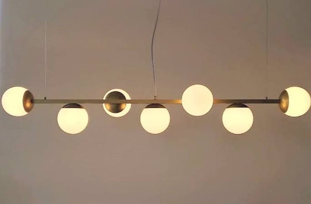 Pendente Jabuticaba 7 Globo Cobre 