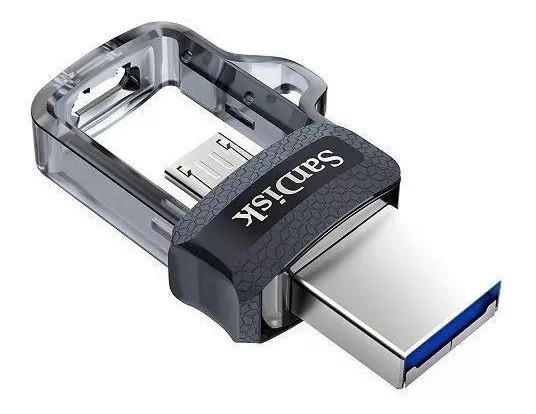 PenDrive SanDisk Ultra Dual Drive m3.0 OTG 128GB - Foto 3