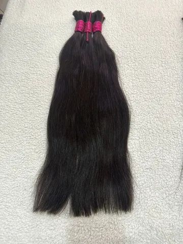 cabelo humano/ liso 45 cm - Foto 3