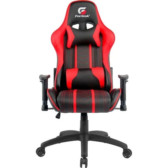 Cadeira Gamer Fortrek Black Hawk giratória com inclinação do encosto de 155º - Foto 4