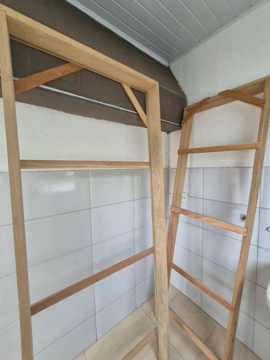 Portal de madeira montados (60cm) de 13 cm de largura *Frete - Foto 5