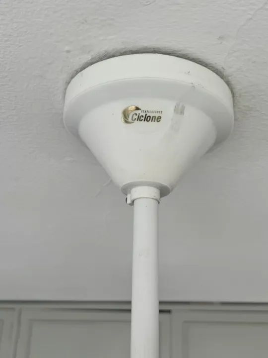 Ventilador de teto Potente 4 pás Ciclone R$280 - Foto 3