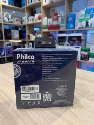 Fone de Ouvido Sem Fio Philco Air Beats - Novo Lacrado - Loja Fisica  - Foto 2