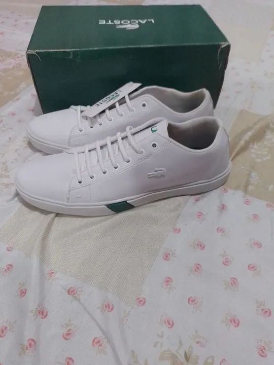 Tênis Lacoste Branco - Tamanho 41 - Foto 5