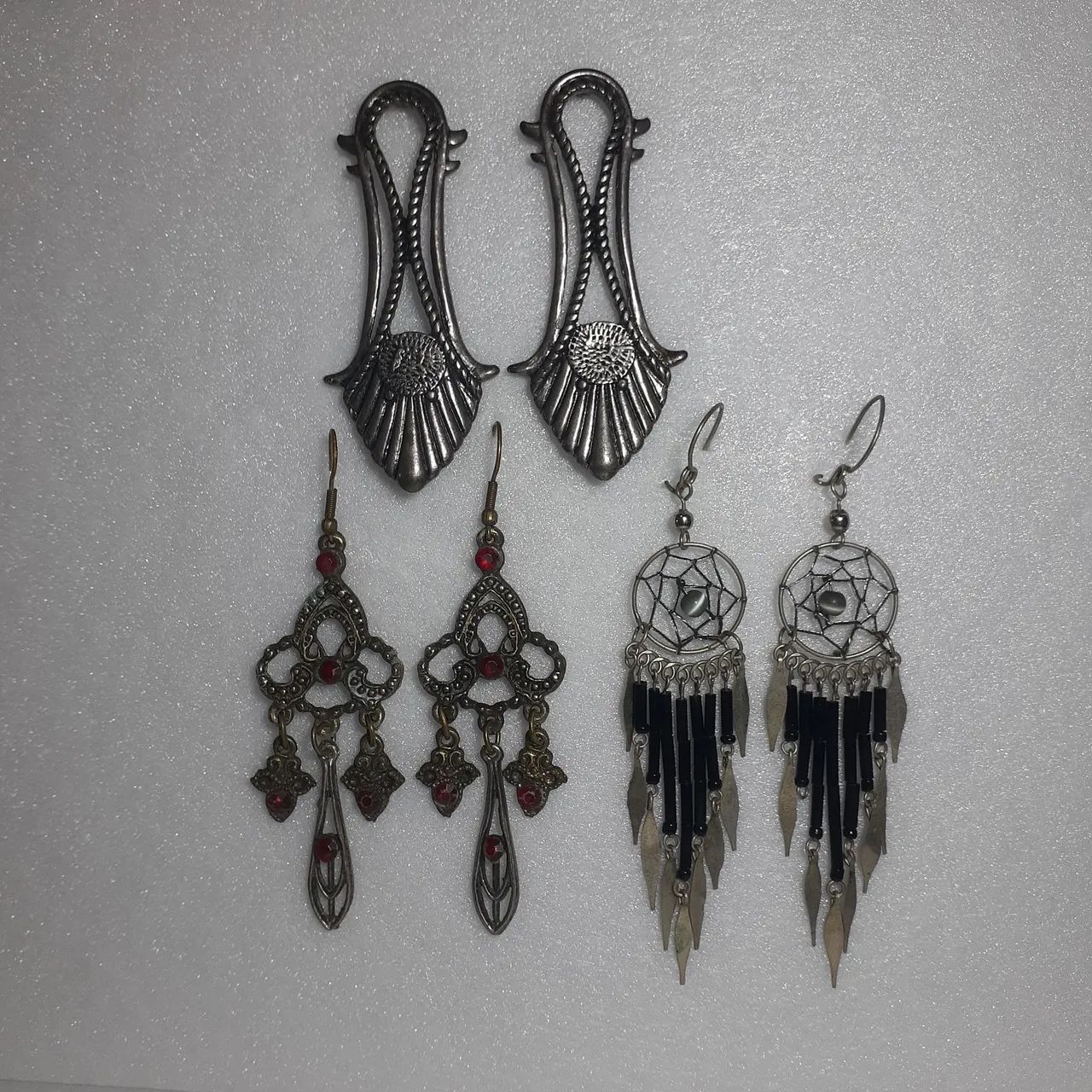 Brincos Pendentes (Lote 3 pares)