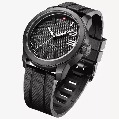 [NOVO] Relógio Naviforce NF9202T Preto Masculino - Robusto com Resistência 3Bar e Caixa 46