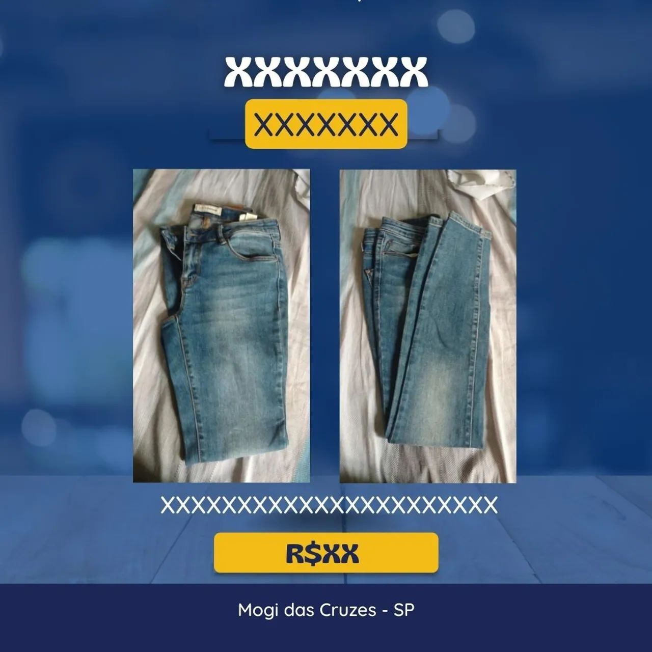 Calça jeans brechó 