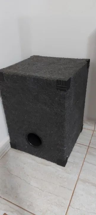 Subwoofer Bandpass com falante Bravox UXP 12 polegadas 