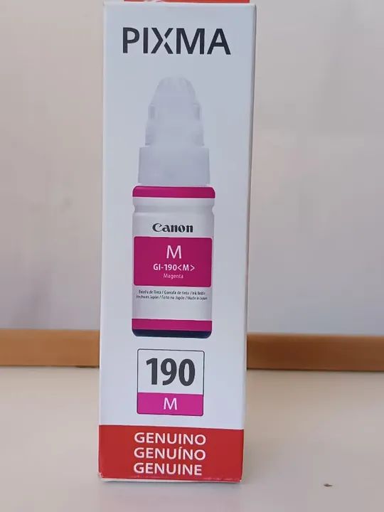 Kit 4 refil tinta original  Canon GI190 - Foto 5