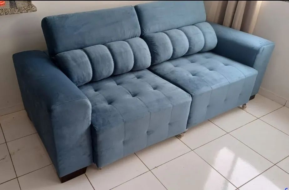 Vendo e reformo sofá poltrona cadeira tapeçaria  - Foto 5