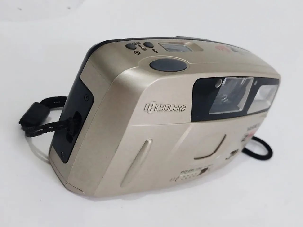 Câmera Analógica Antiga. <br>Yashica Ez Mate Kiocera Lens f=28mm - Foto 2