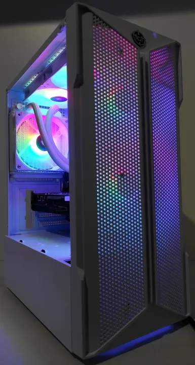 Pc Gamer Sky Branco: Intel Xeon (12 Núcleos) + GTX 1650 (NOVO)