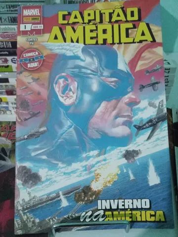 3 hqs vols 1 2 3 do Capitão América 2019  - Foto 2