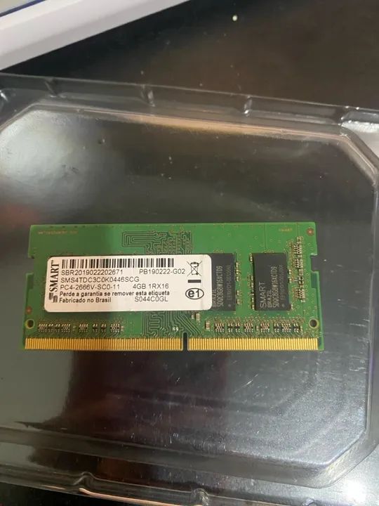 Memória Notebook SMART DDR4 4gb 3200/2666/2400mhz - Foto 3