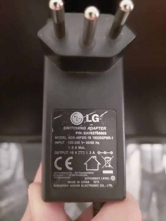 monitor lg led flantron wide 20 polegadas modelo 20EN33 - Foto 4