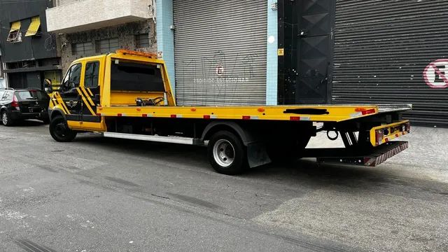 Guincho Iveco 70c17 CDupla 2014 plataforma de aliminio+ asa delta - Foto 4