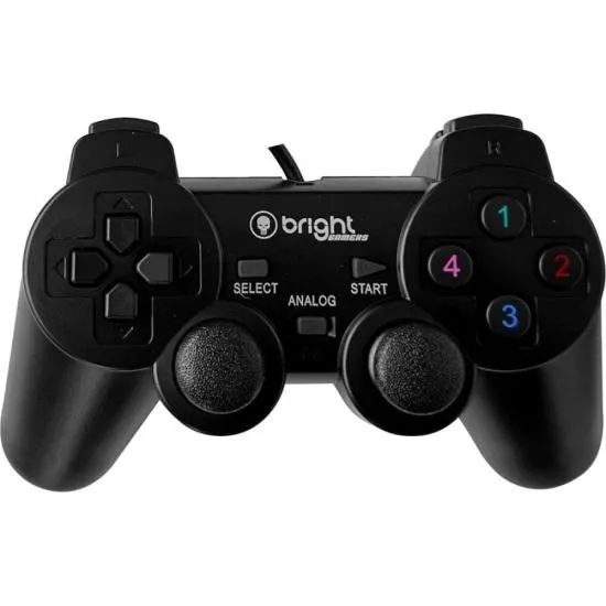 Joystick USB Bright JS001 Preto 