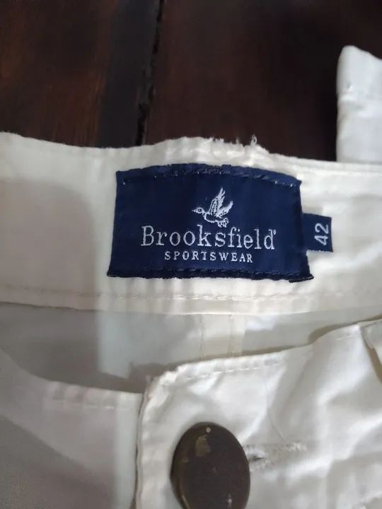 Calça BROOKSFIELD beje. 42 - Foto 2