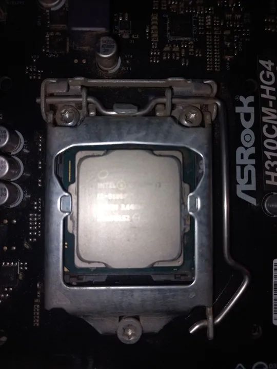 Kit Placa-mãe + Processador + Memória Ram (ASRock H310CM-HG4 + I3 9100f sem cooler + 8gb) - Foto 4