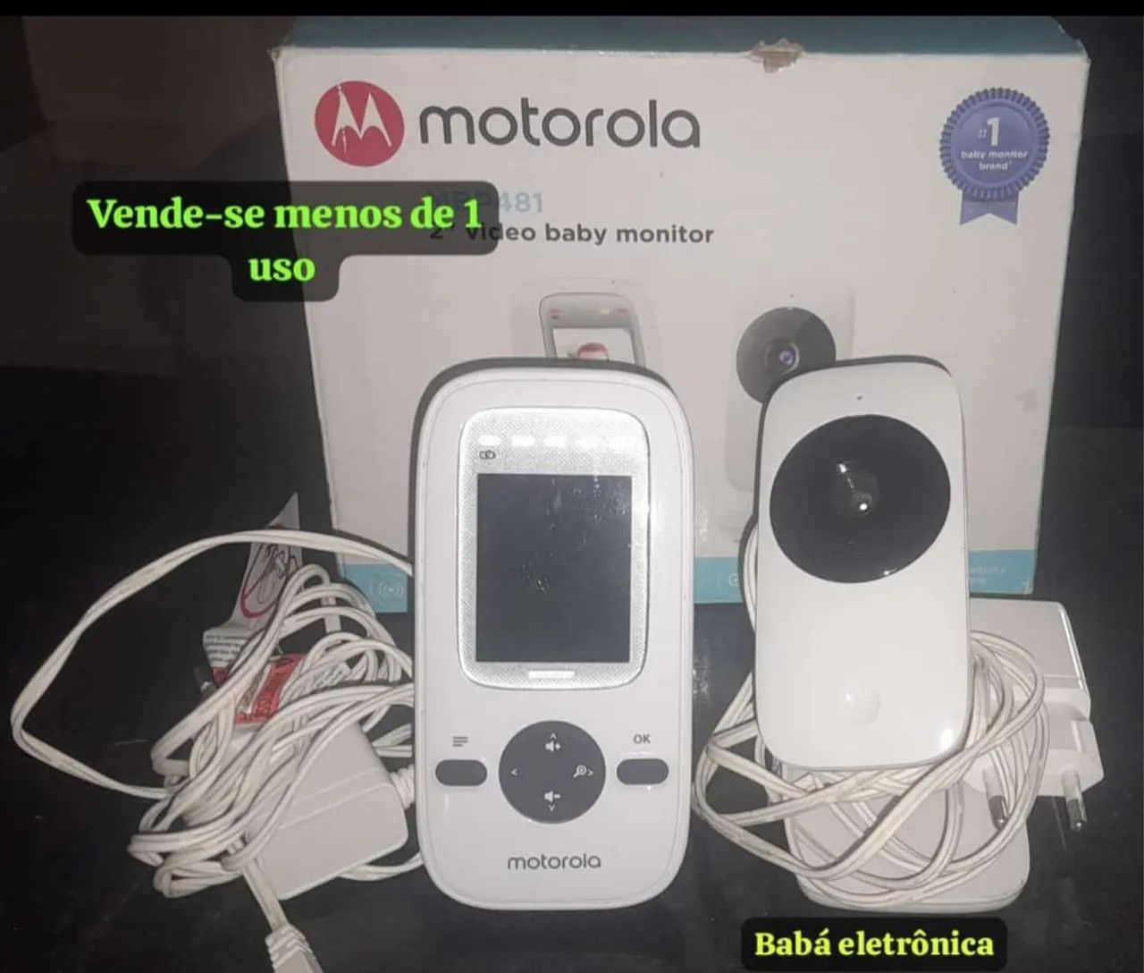 Monitor de bebê Motorola MBP481 2 polegadas - Usado - Foto 2