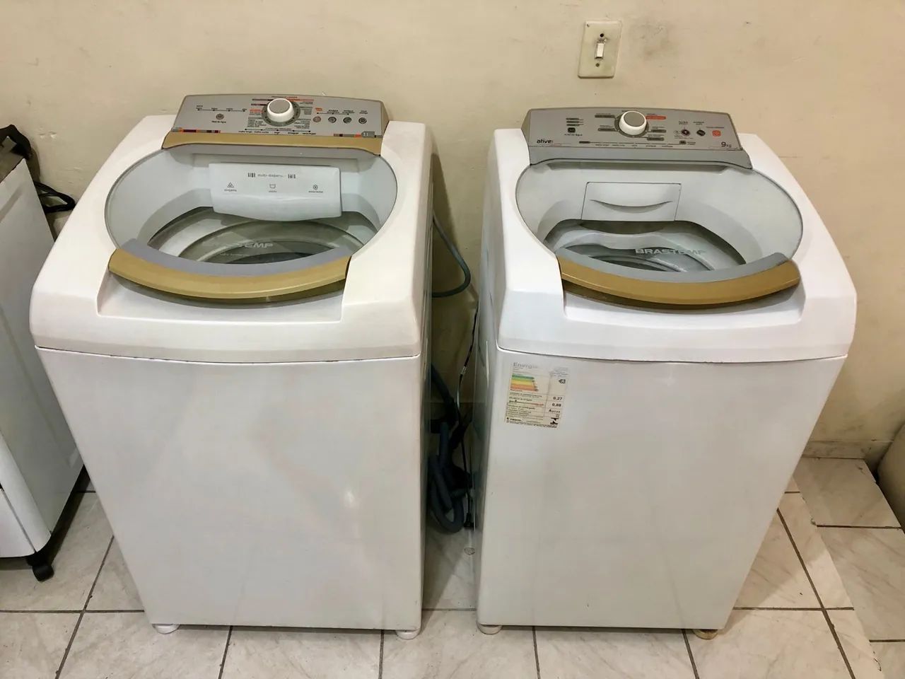 Máquina de lavar roupas Brastemp , lavadora de roupas 11 e 9 kilos 