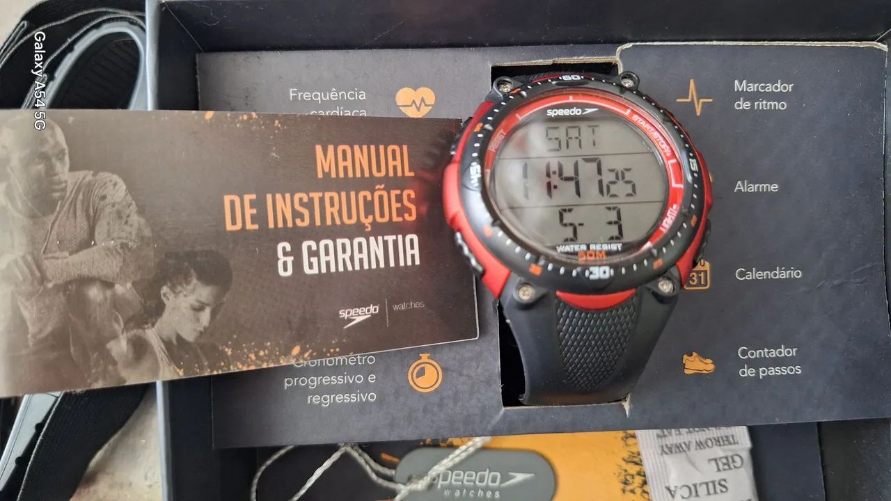 Monitor cardíaco nunca usado