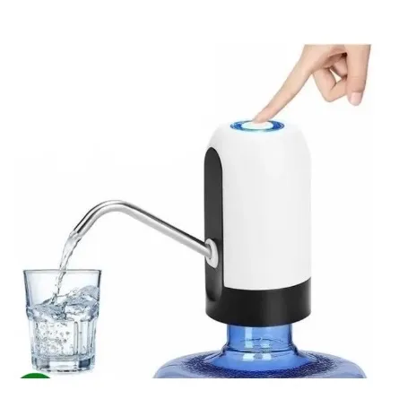 Bomba Elétrica De Galão Com Carregamento USB Para Galão Garrafão De Água