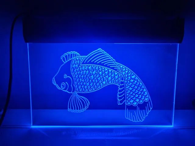 Display Neon, Koi Fish, Carpa, Tattoo Studio, etc..  - Foto 3