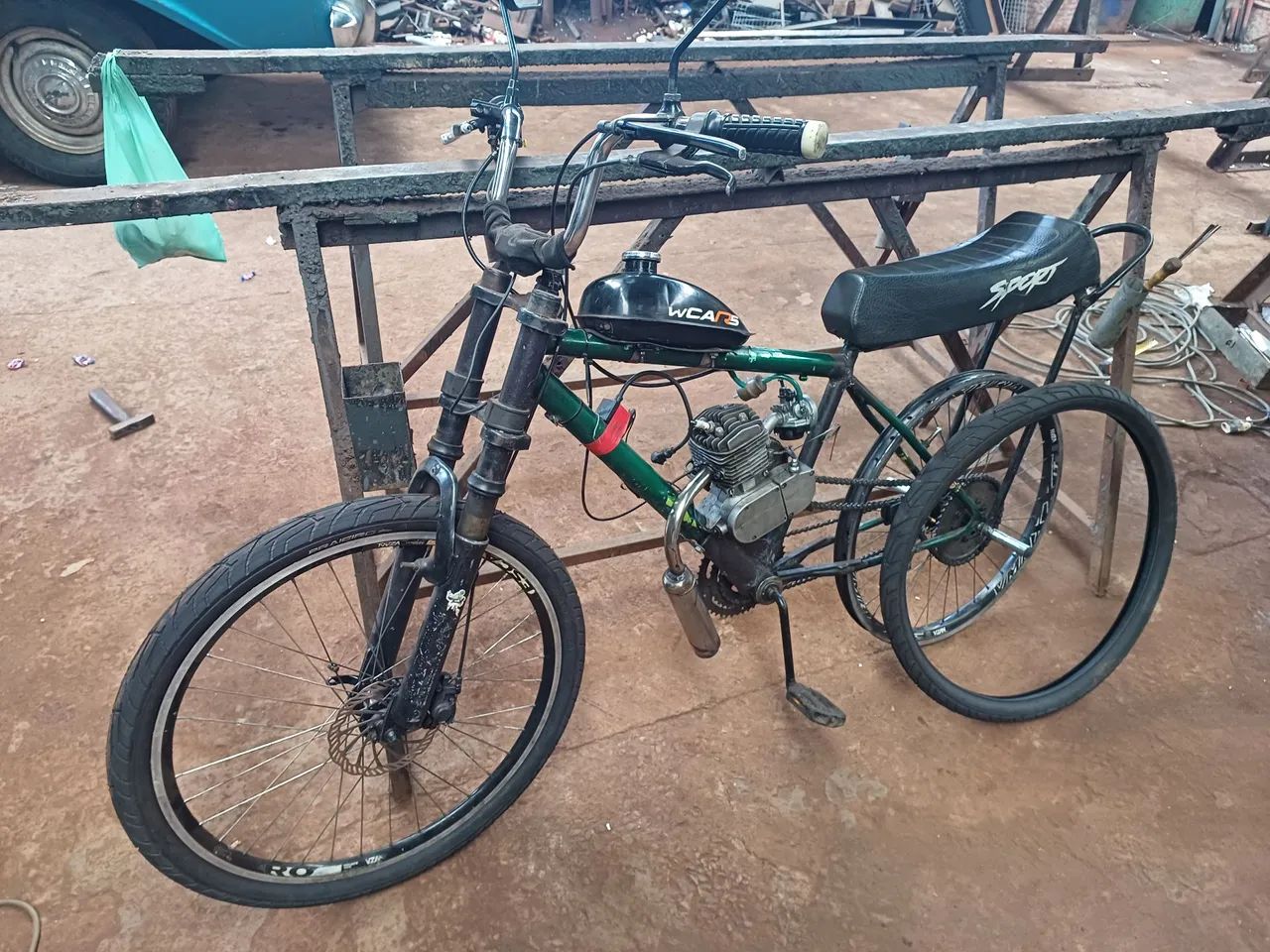 Bicicleta motorizada 80cc