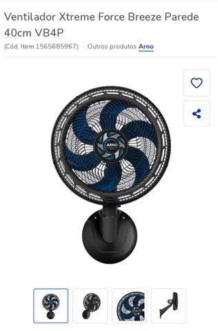 Ventilador de parede Arno Xtreme breeze silencioso potente 40cm 110v