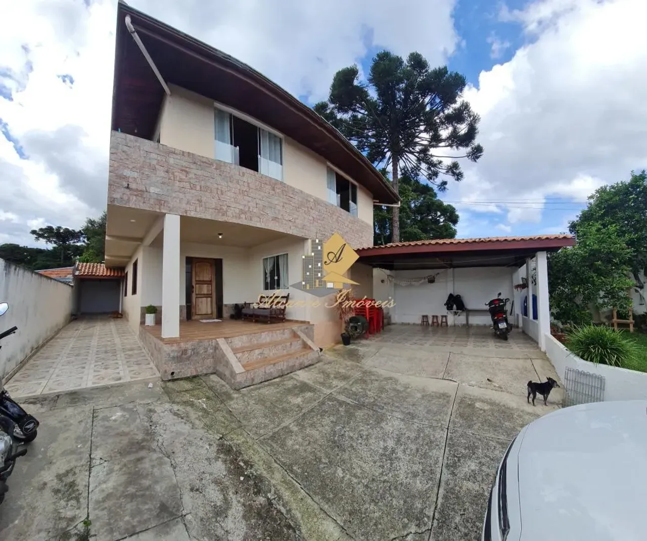 Sobrado para Venda em São José dos Pinhais, Parque Da Fonte, 4 dormitórios, 2 banheiros, 7