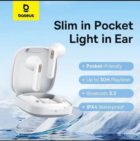 Fone de ouvido sem fio Baseus Bowie E16 - Foto 2