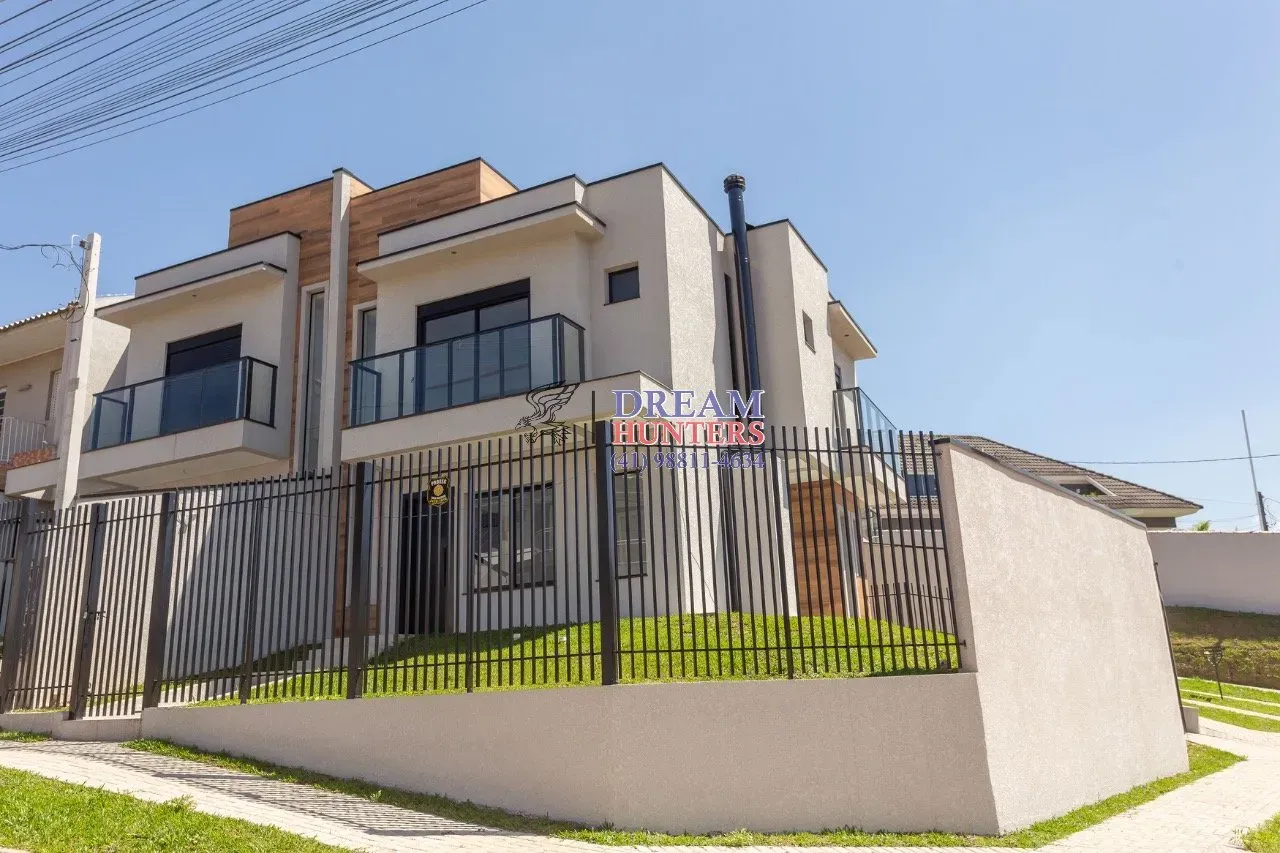 Sobrado NOVO com 3 Quartos (1 sendo Suíte), 2 vagas, Bairro Atuba