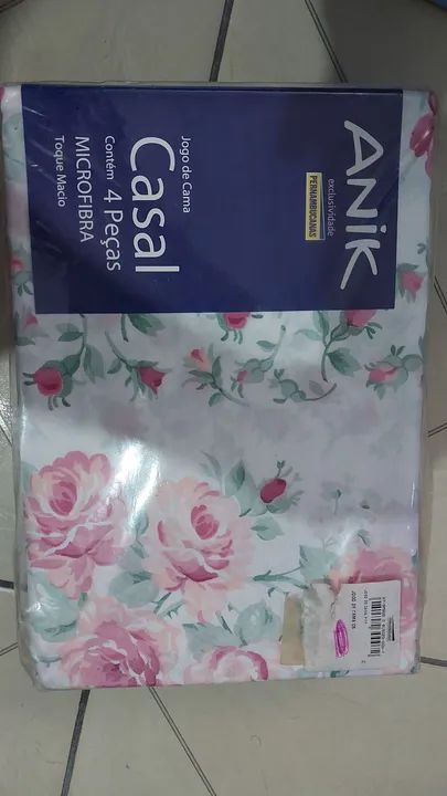 Kit lençol casal Pernambucanas