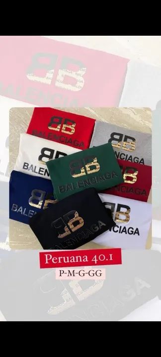 Camisas gola careca malha PERUANA  - Foto 3