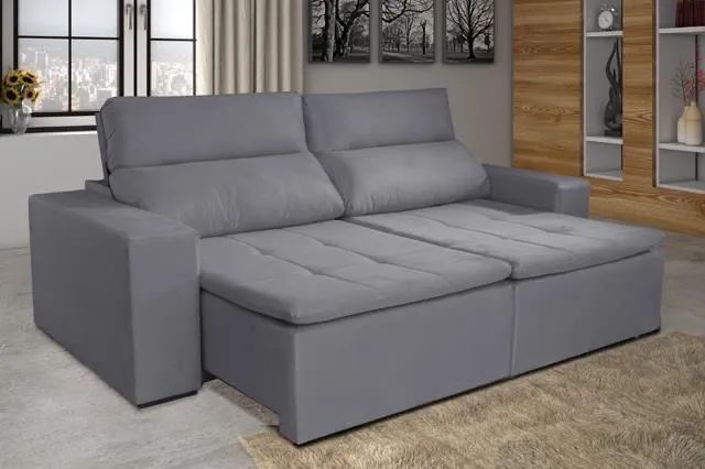 Sofá Retratil Reclinável Italia s554 - Foto 3