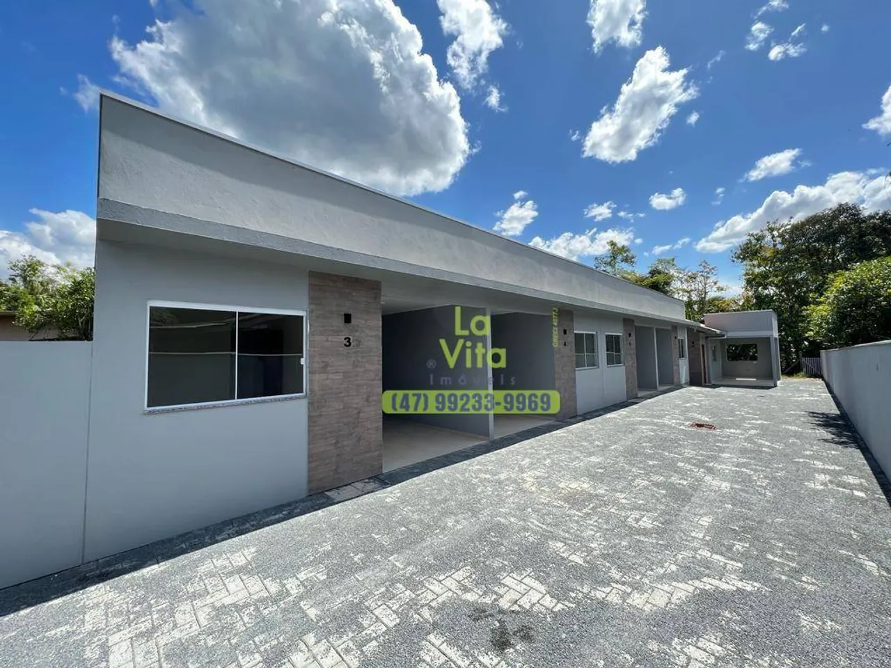 Casa com 2 dormitórios para alugar, 49 m² por R$ 1.600/mês - Bela Vista - Gaspar/SC