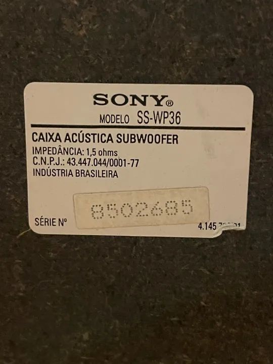SONY caixas de som para home theater - Foto 4